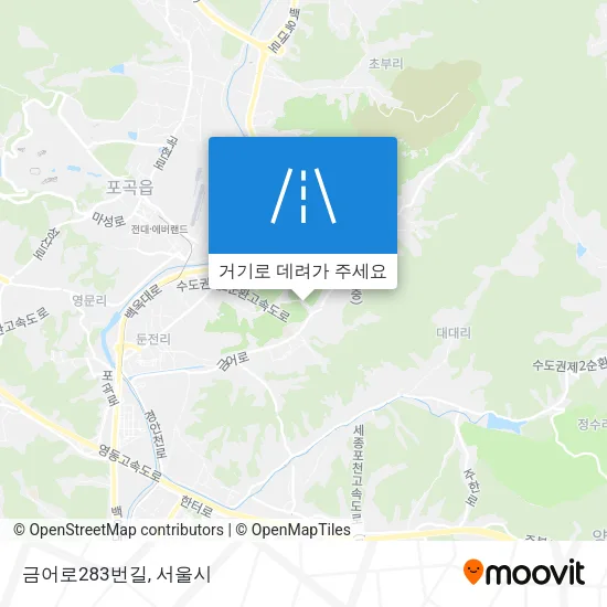 금어로283번길 지도