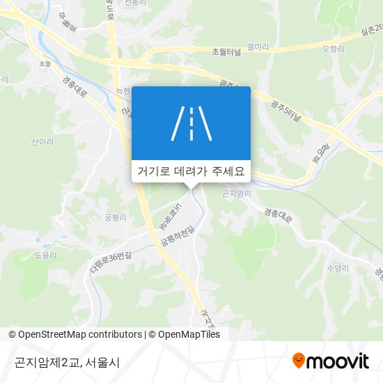 곤지암제2교 지도