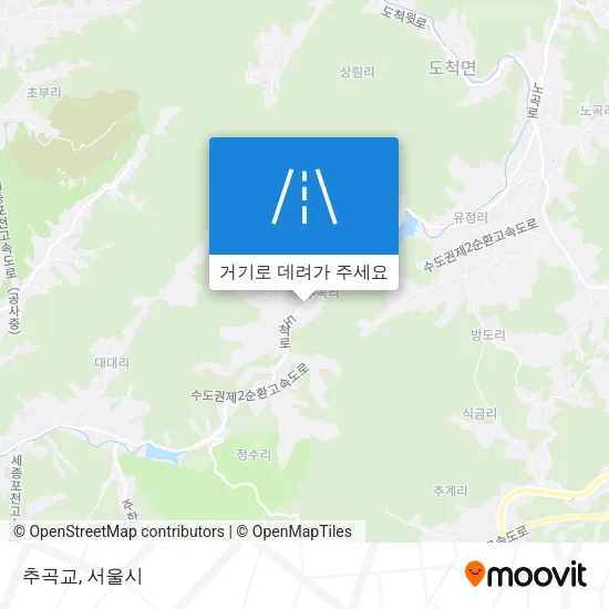 추곡교 지도