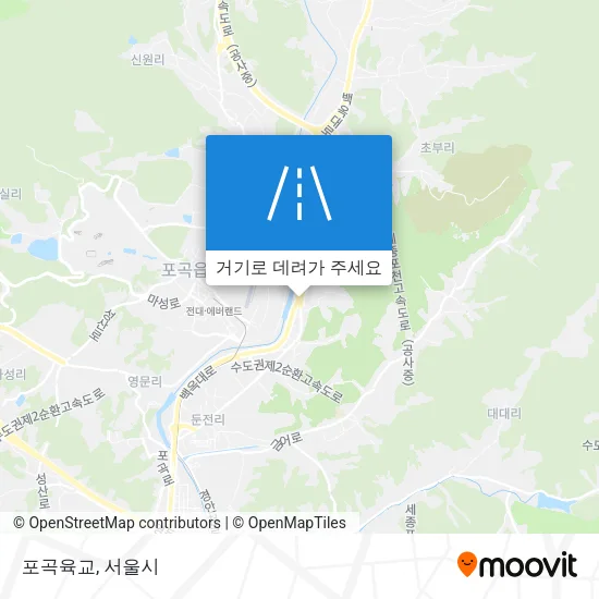 포곡육교 지도