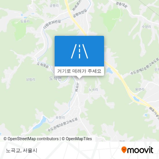 노곡교 지도