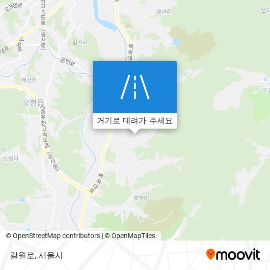 갈월로 지도