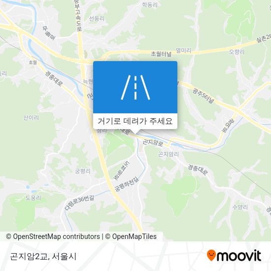 곤지암2교 지도