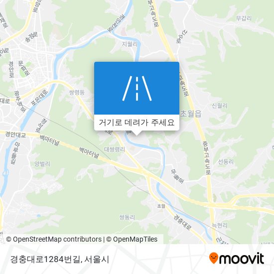 경충대로1284번길 지도