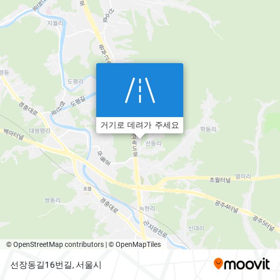 선장동길16번길 지도