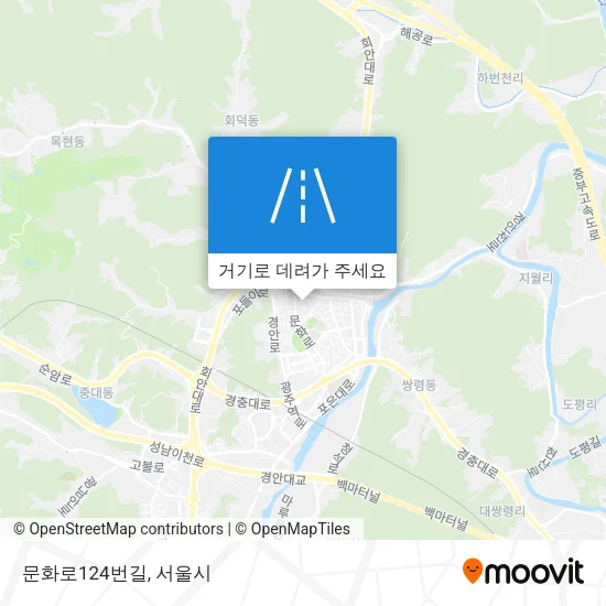 문화로124번길 지도