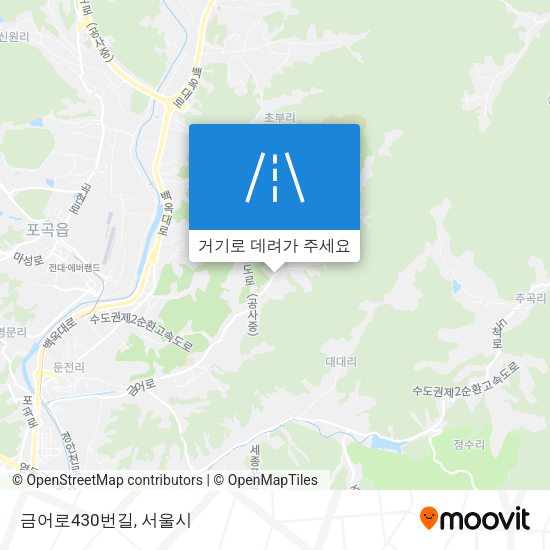 금어로430번길 지도