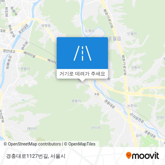 경충대로1127번길 지도