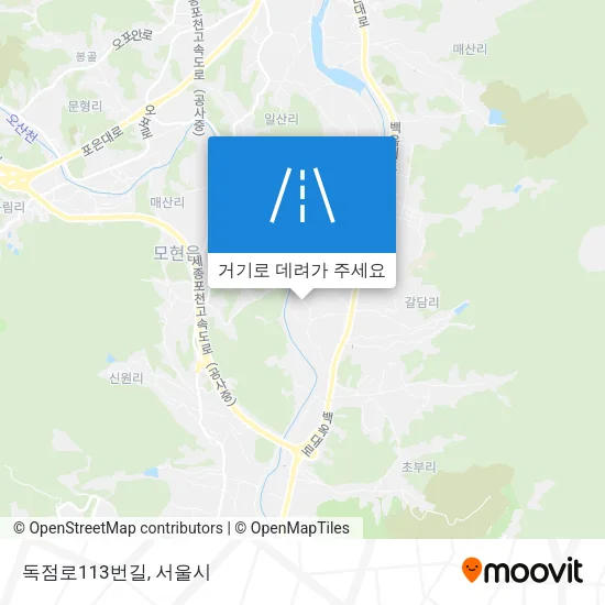 독점로113번길 지도