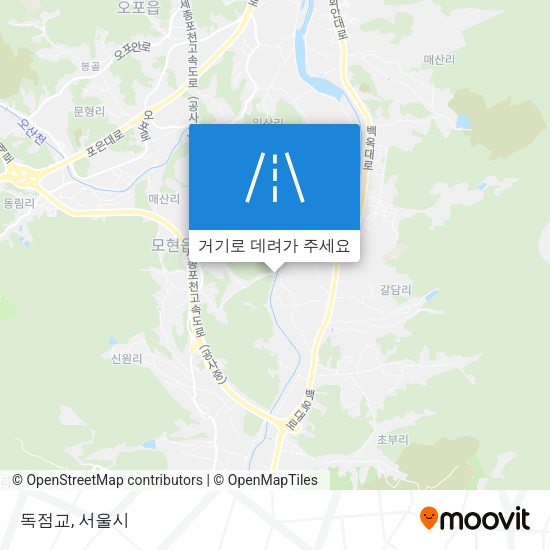독점교 지도