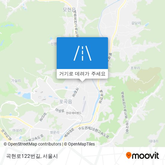 곡현로122번길 지도