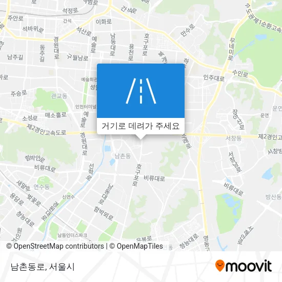 남촌동로 지도