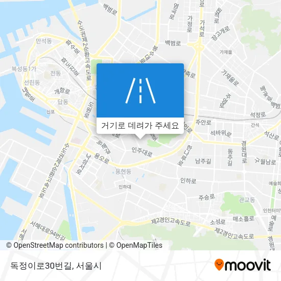 독정이로30번길 지도