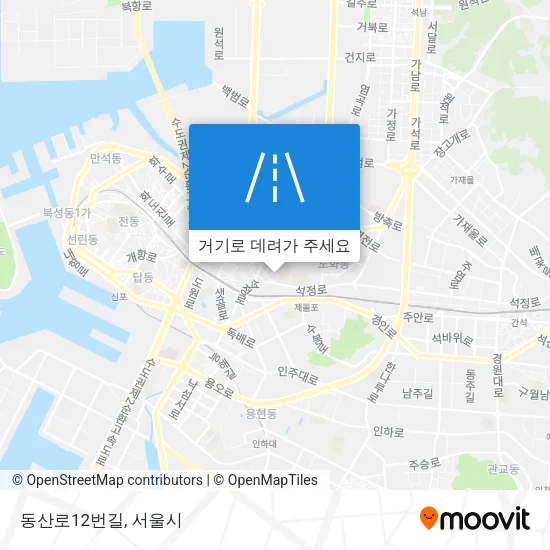 동산로12번길 지도