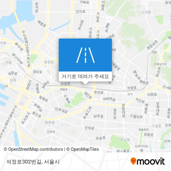 석정로302번길 지도