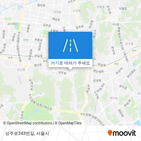 성주로243번길 지도