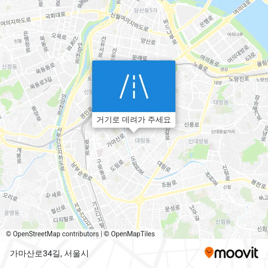 가마산로34길 지도