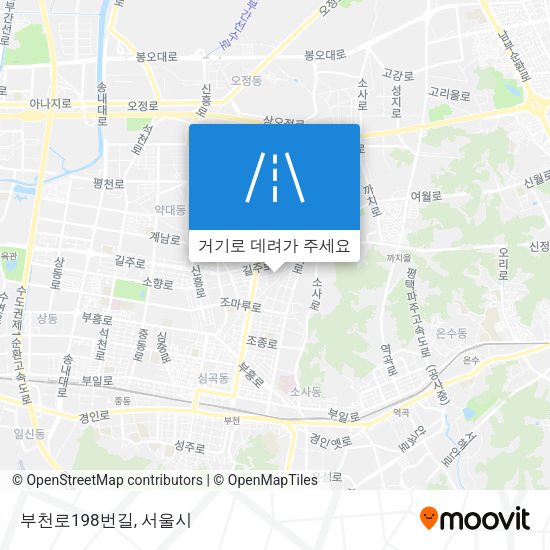부천로198번길 지도