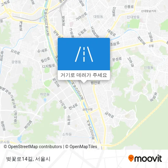 벚꽃로14길 지도