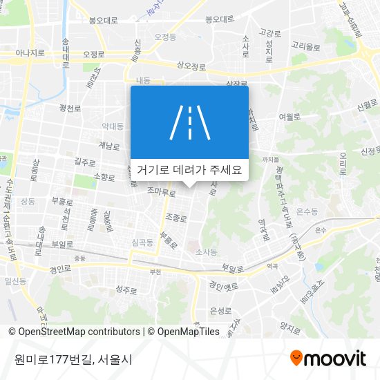 원미로177번길 지도