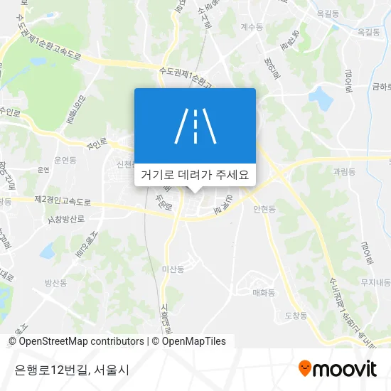 은행로12번길 지도