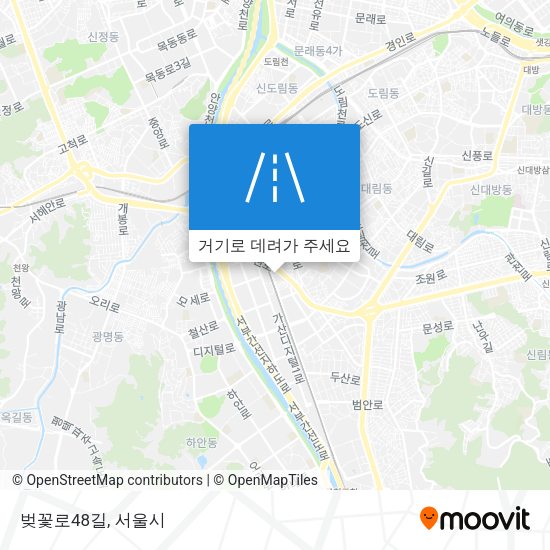 벚꽃로48길 지도