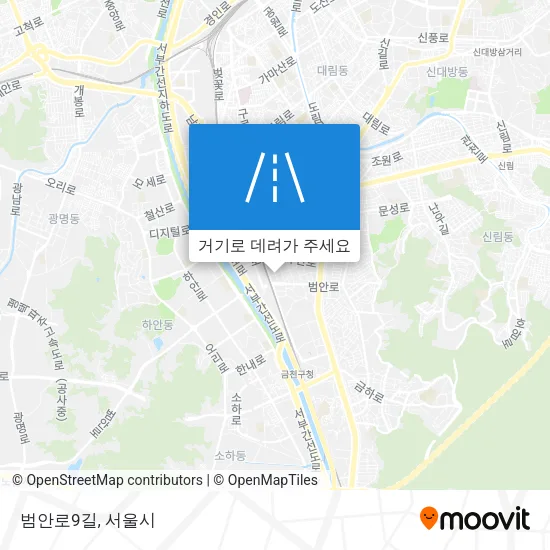 범안로9길 지도