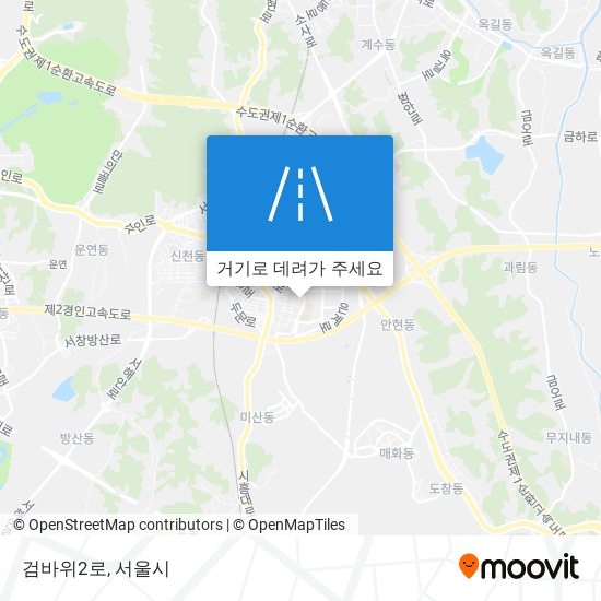 검바위2로 지도