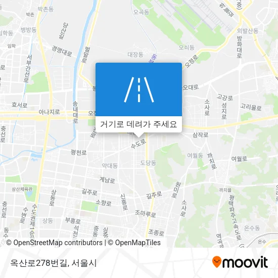옥산로278번길 지도