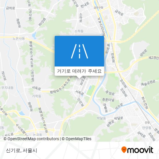 신기로 지도