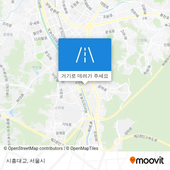 시흥대교 지도