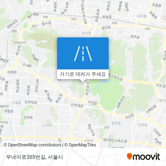 무네미로203번길 지도
