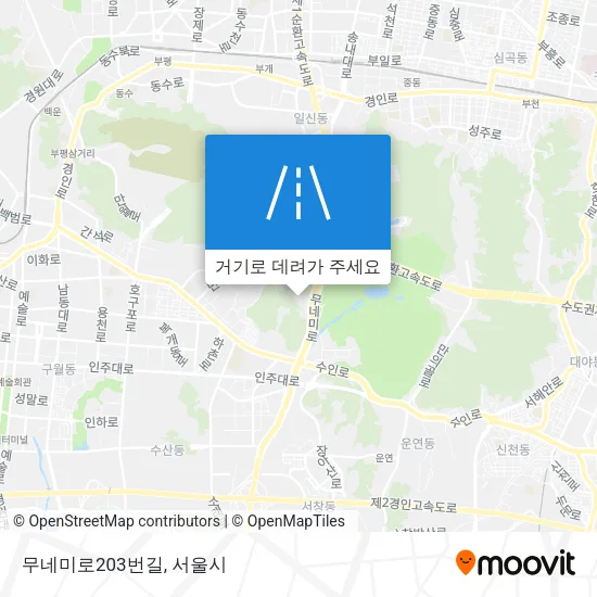 무네미로203번길 지도
