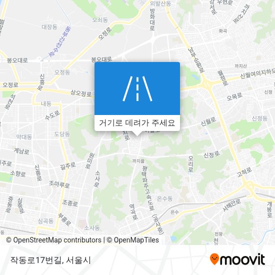 작동로17번길 지도