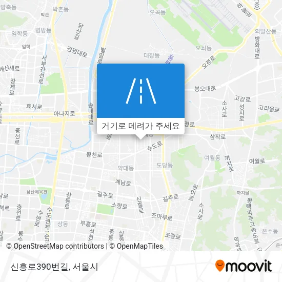 신흥로390번길 지도