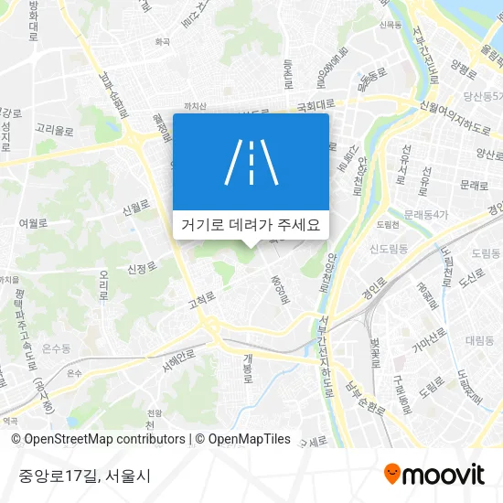 중앙로17길 지도