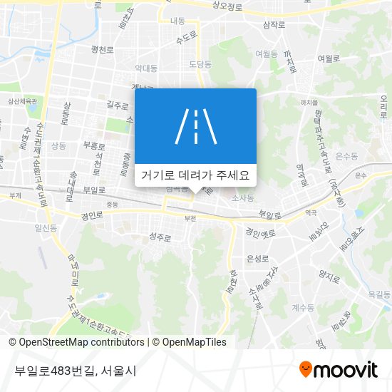 부일로483번길 지도
