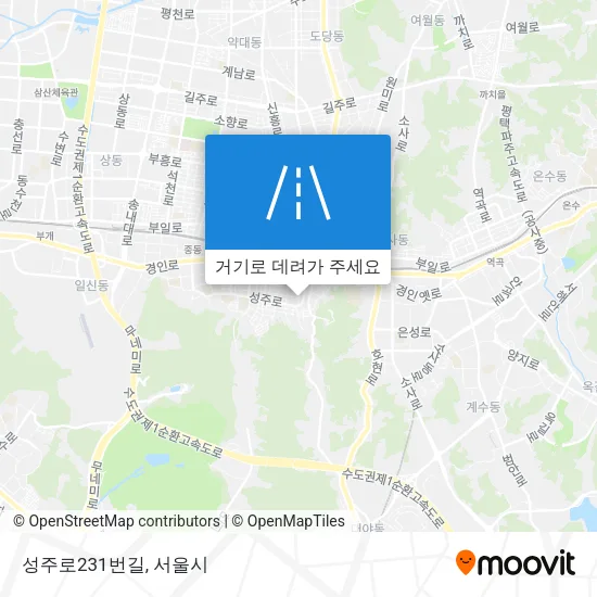 성주로231번길 지도