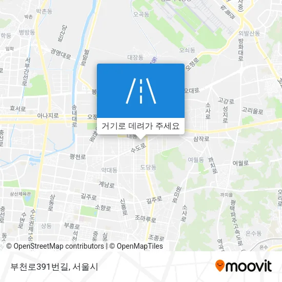 부천로391번길 지도