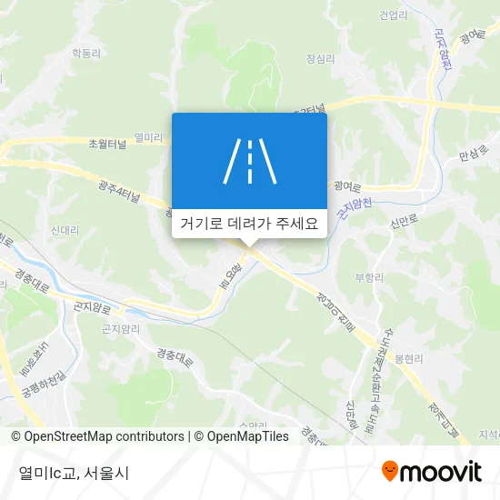 열미Ic교 지도