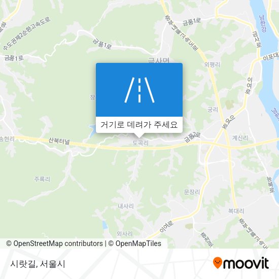 시랏길 지도