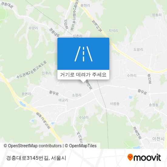 경충대로3145번길 지도