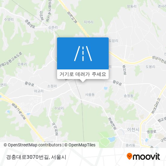 경충대로3070번길 지도