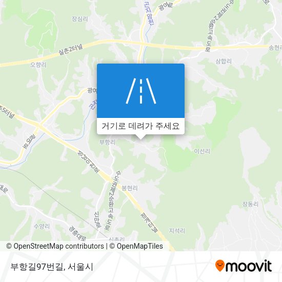 부항길97번길 지도