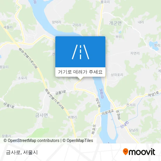 금사로 지도