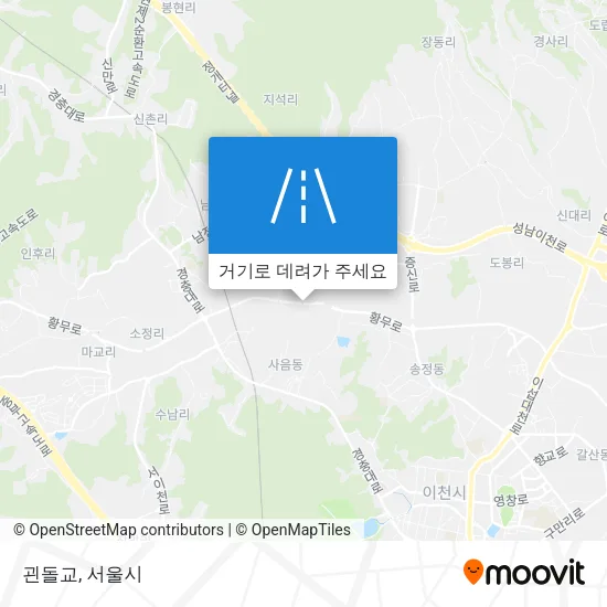 괸돌교 지도