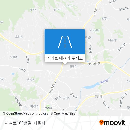 이여로100번길 지도