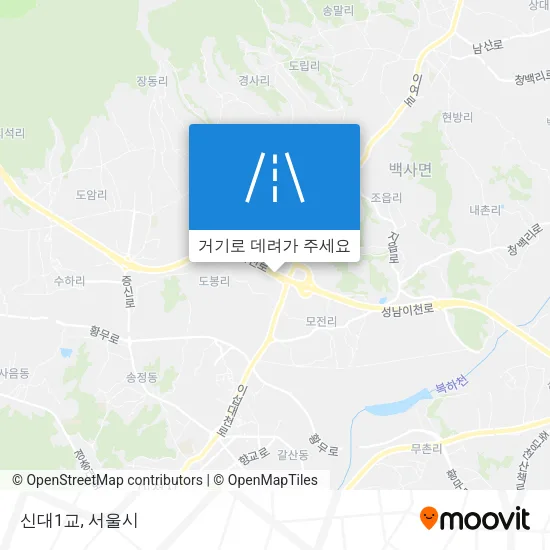 신대1교 지도