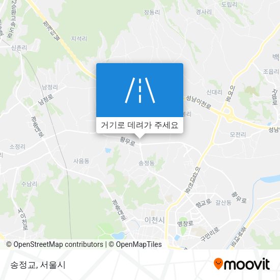 송정교 지도