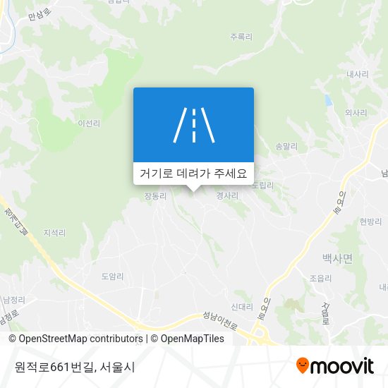 원적로661번길 지도